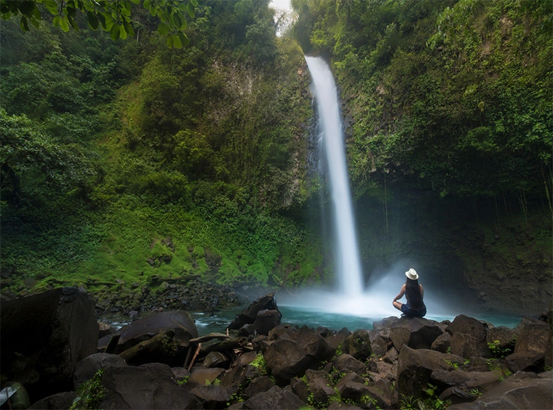 Catarata La Fortuna, 70 metros de altura, Costa Rica